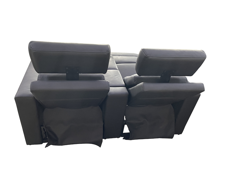 Model BVIII 2 seat 20 cm storage headrest