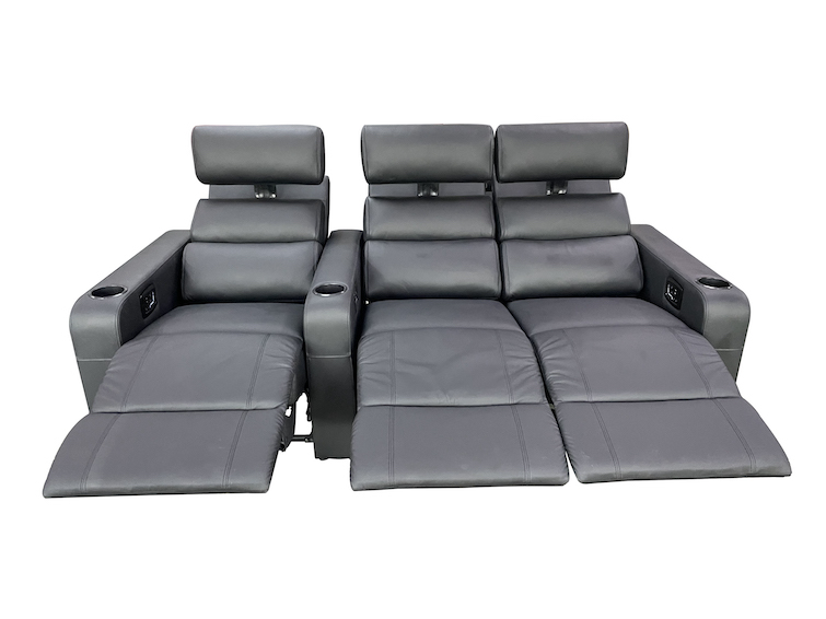 Model BVIII 3 seat love reclined