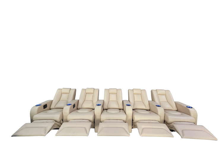 Model Royal creamL 5 seat reclined