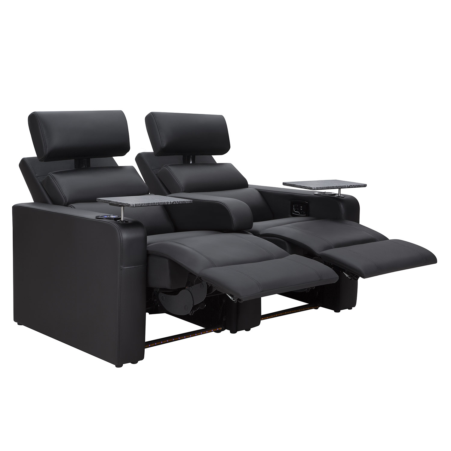 Vito twinseat recliner seating met een drievoudige