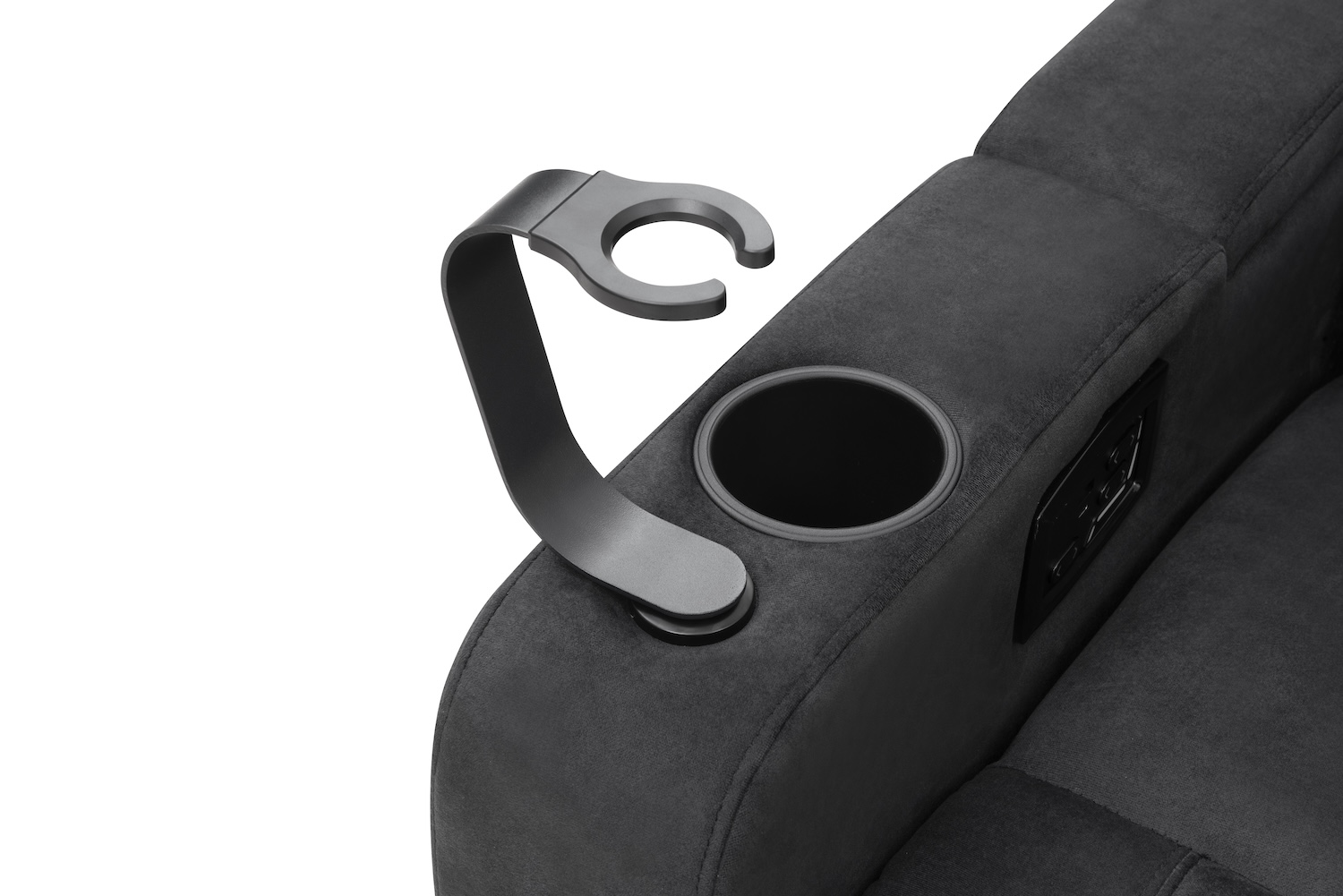 Don Vito TriMotion Vault luxe stof –wijn glashouder